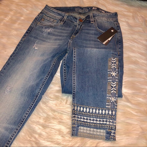 miss me embroidered jeans
